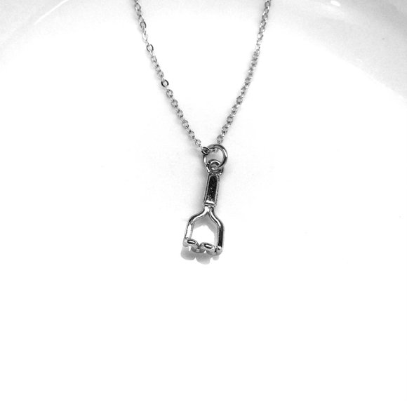 Potato Masher Tool Charm Necklace - Picture 2 of 2